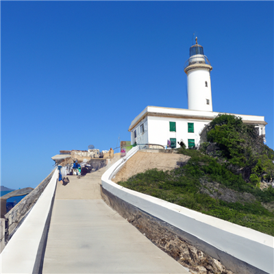 Het Bezoeken van de Speciale Vuurtoren van Faro de Botafoc op Ibiza