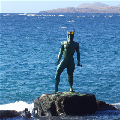 Het trotse Neptunusbeeld op Ibiza: een mix van geschiedenis en mystiek