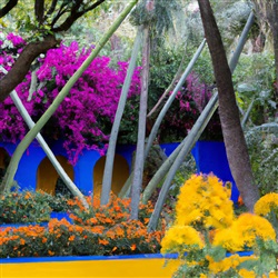 De magische kleuren van de Atzaró Garden ontdekken