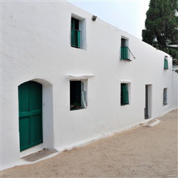 Ontdek de Betoverende Traditionele Ibizaanse Architectuur bij Santa Gertrudis-gebied